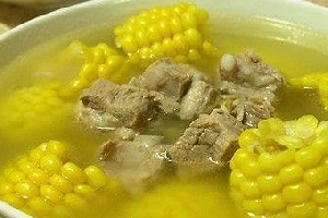 玉米蚌肉汤