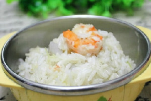 虾仁山药米饭