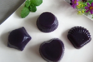 紫薯果冻