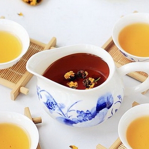 雪菊枸杞茶