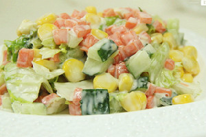 (1)蔬菜沙拉