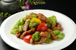(1)青椒牛肉