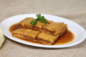 (1)酱汁豆腐